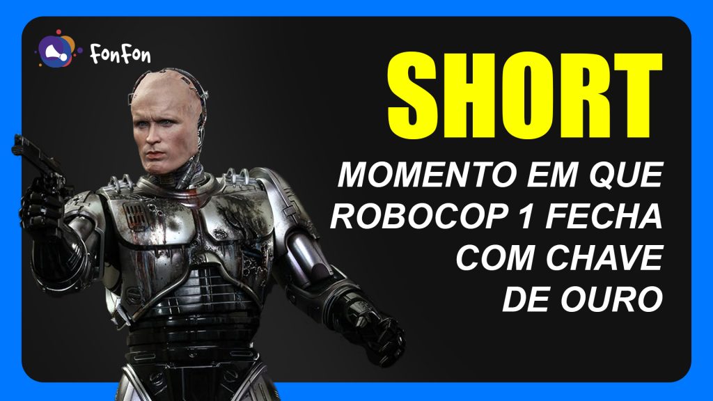 Momento em que Robocop 1 fecha com chave de ouro